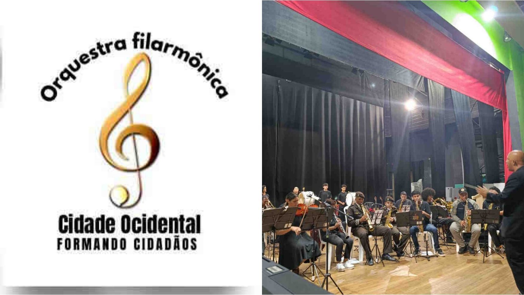 Ensaio coletivo da Corporação Musical Fanfarra Jorge Amado